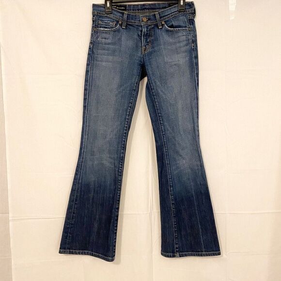 Citizens of Humanity Jeans Ingrid # 002 Low Waist Flare Stretch size 28 (5-6) - Picture 3 of 10
